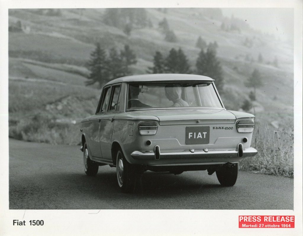 Fiat 1500 press photo
