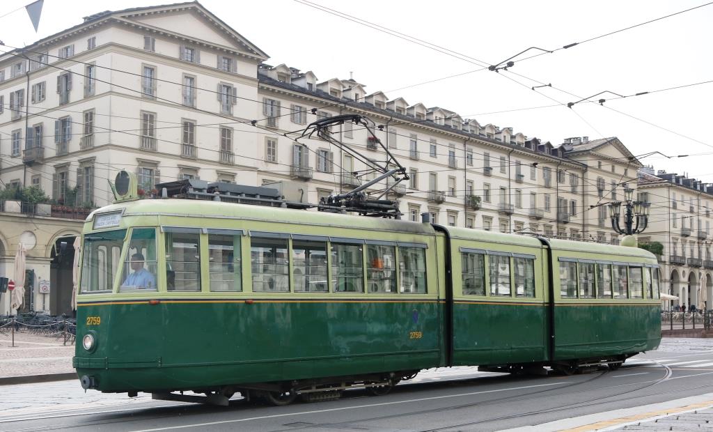 Fiat tram in Turijn