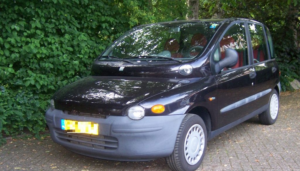 Fiat Multipla Hub van de Bergh